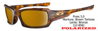Oakley Fives 3.0 Polarized Brown Tortoise/Bronze (12-858)